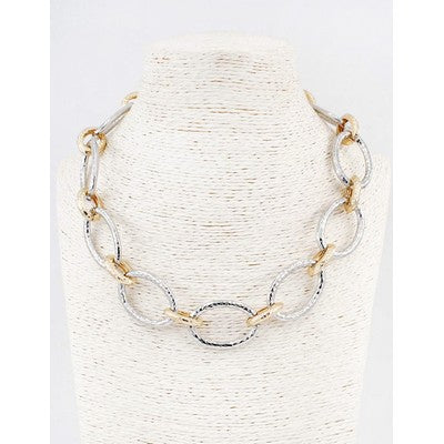 Chase Necklace - Gold Silver