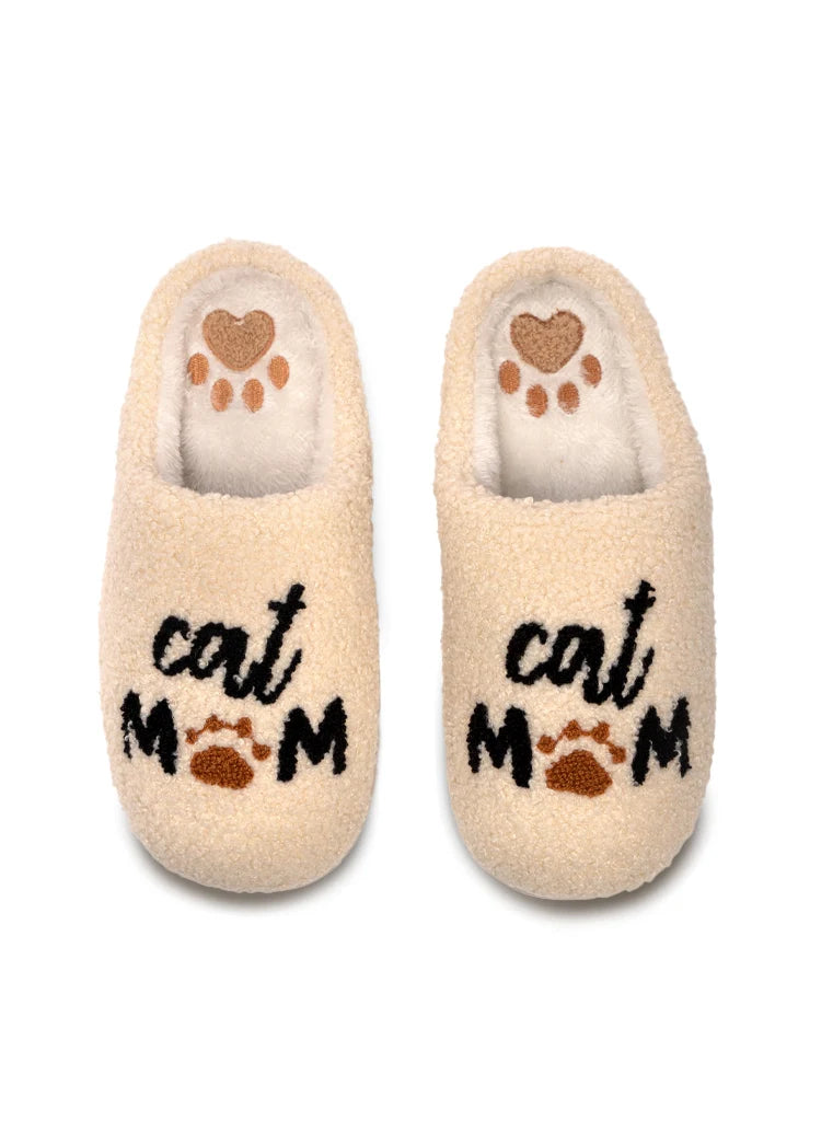 Cat Mom Slipper