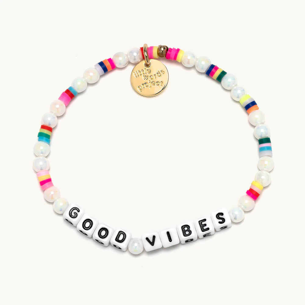 Little Words Project Bracelet - Good Vibes