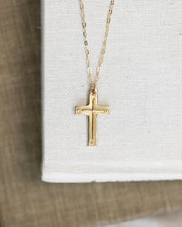 Cross Pendant Necklace - 32"