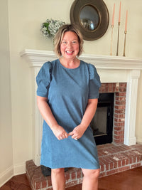 Blue Ridge Denim Blue Dress