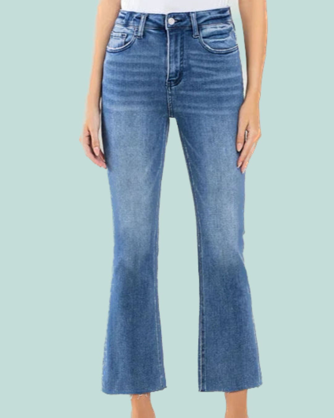 Lightning - Super High Rise Kick Flare Jeans