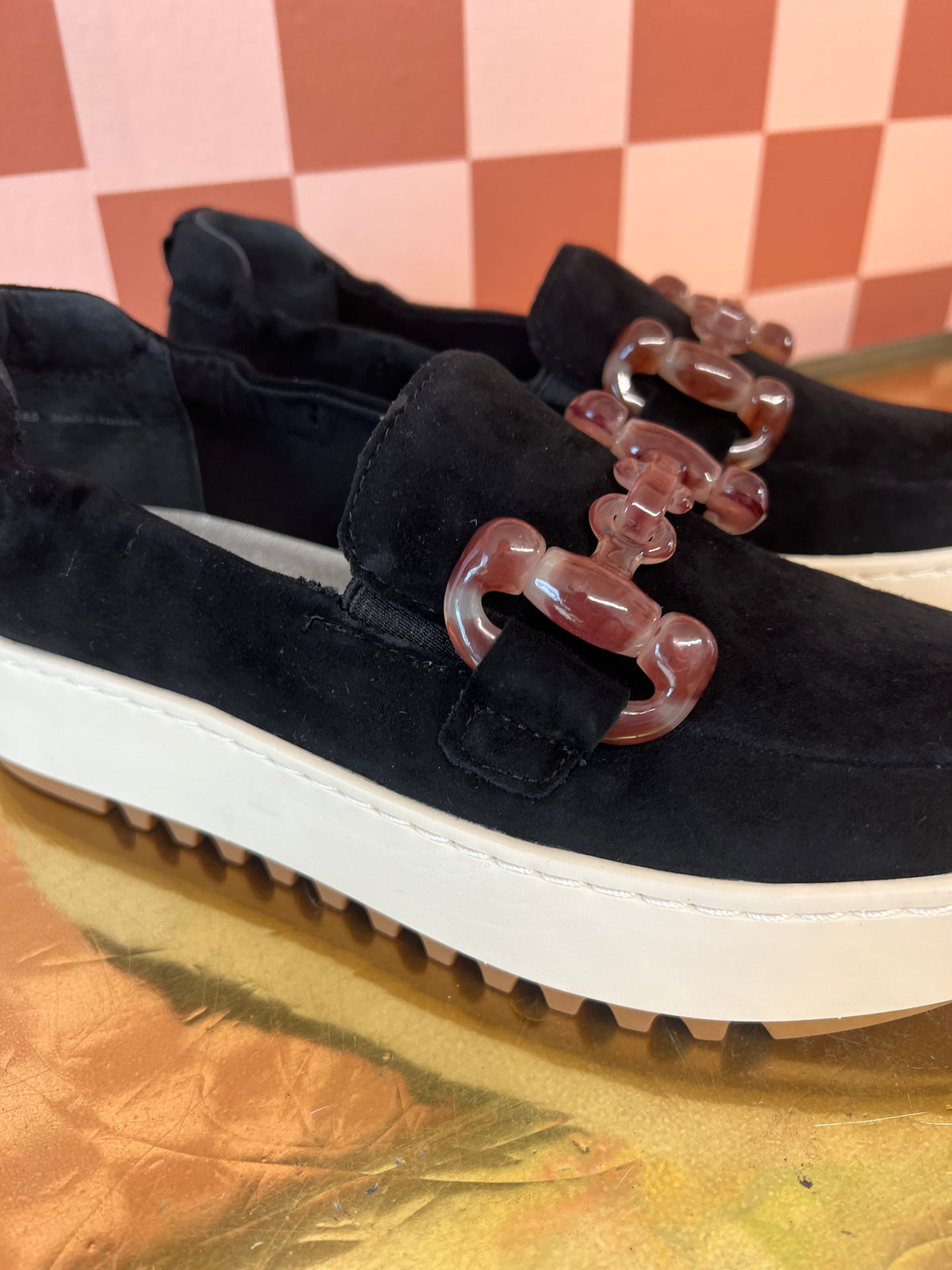 Andres Black Suede Sneakers