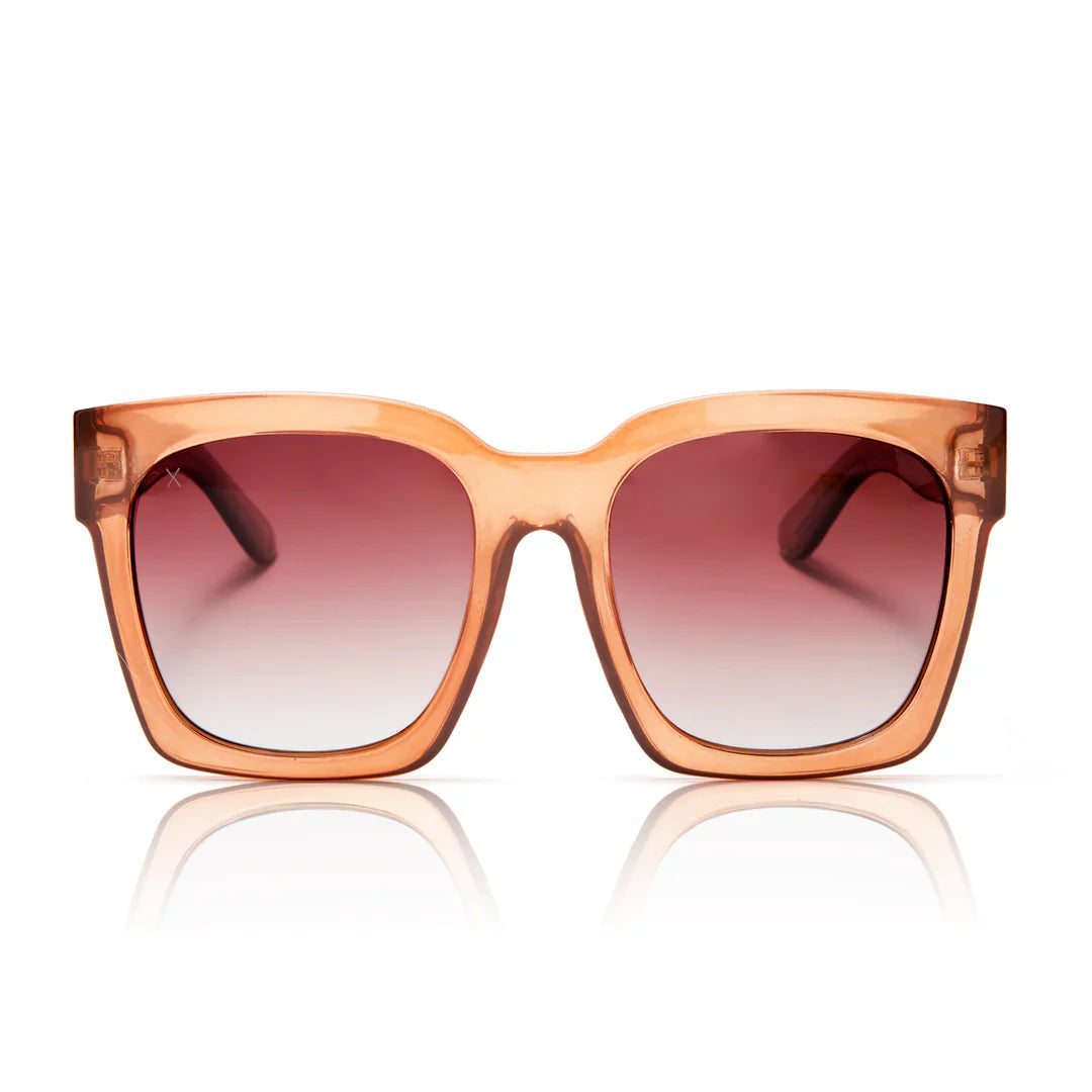 Anonymous Taupe Crystal Brown Sunglasses