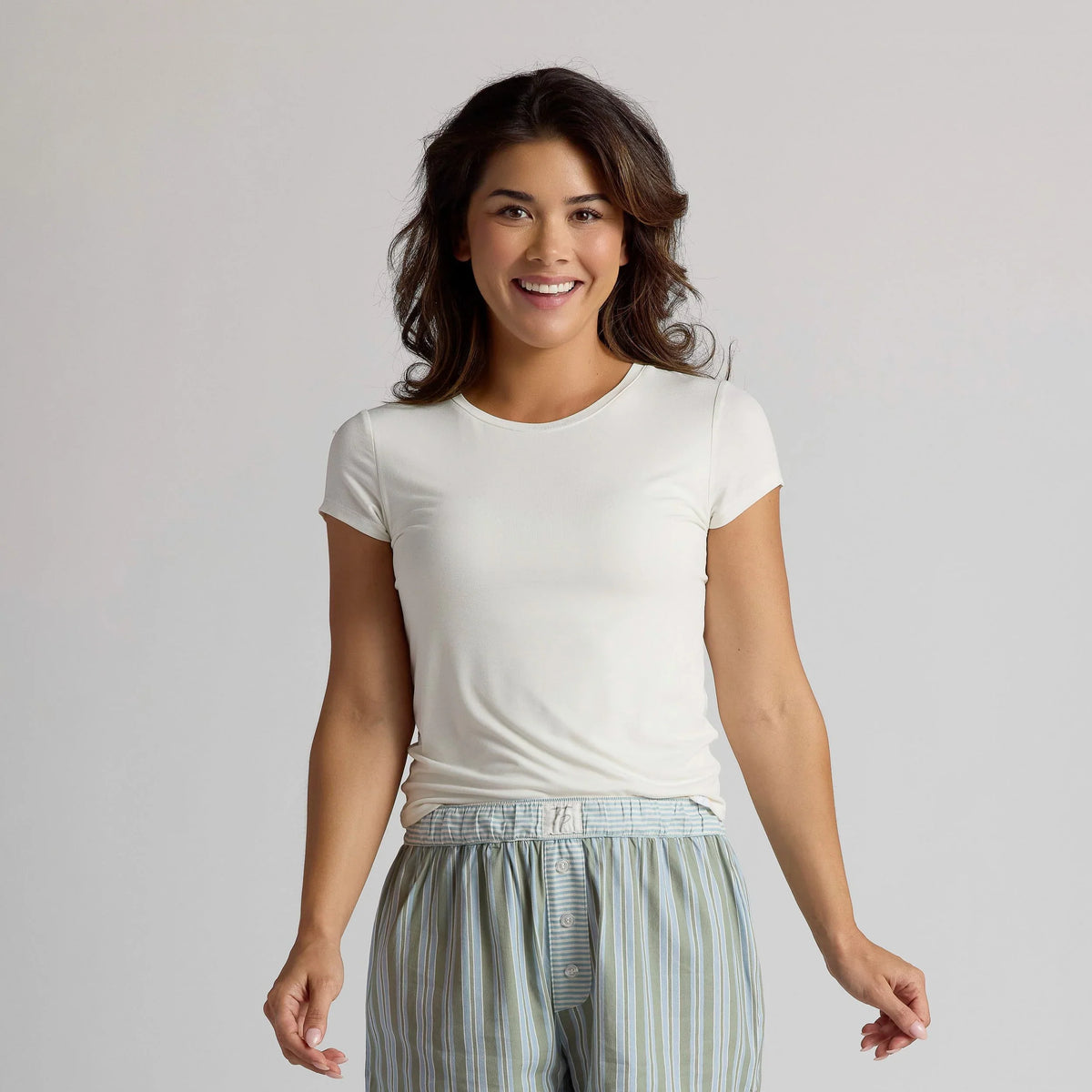 Faceplant Dreams Basic Crew Tee - White