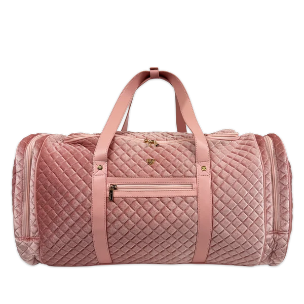 Signature VIP Duffel - Blush Velvet