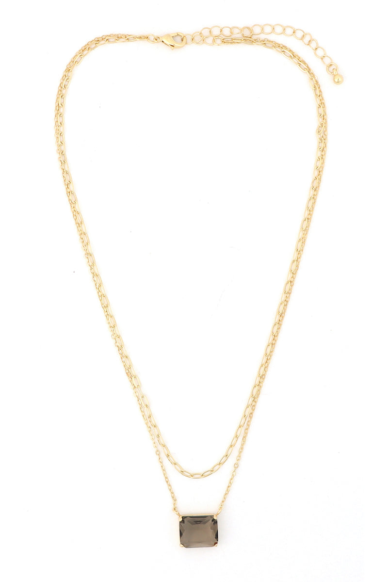 Dula Necklace - Smokey