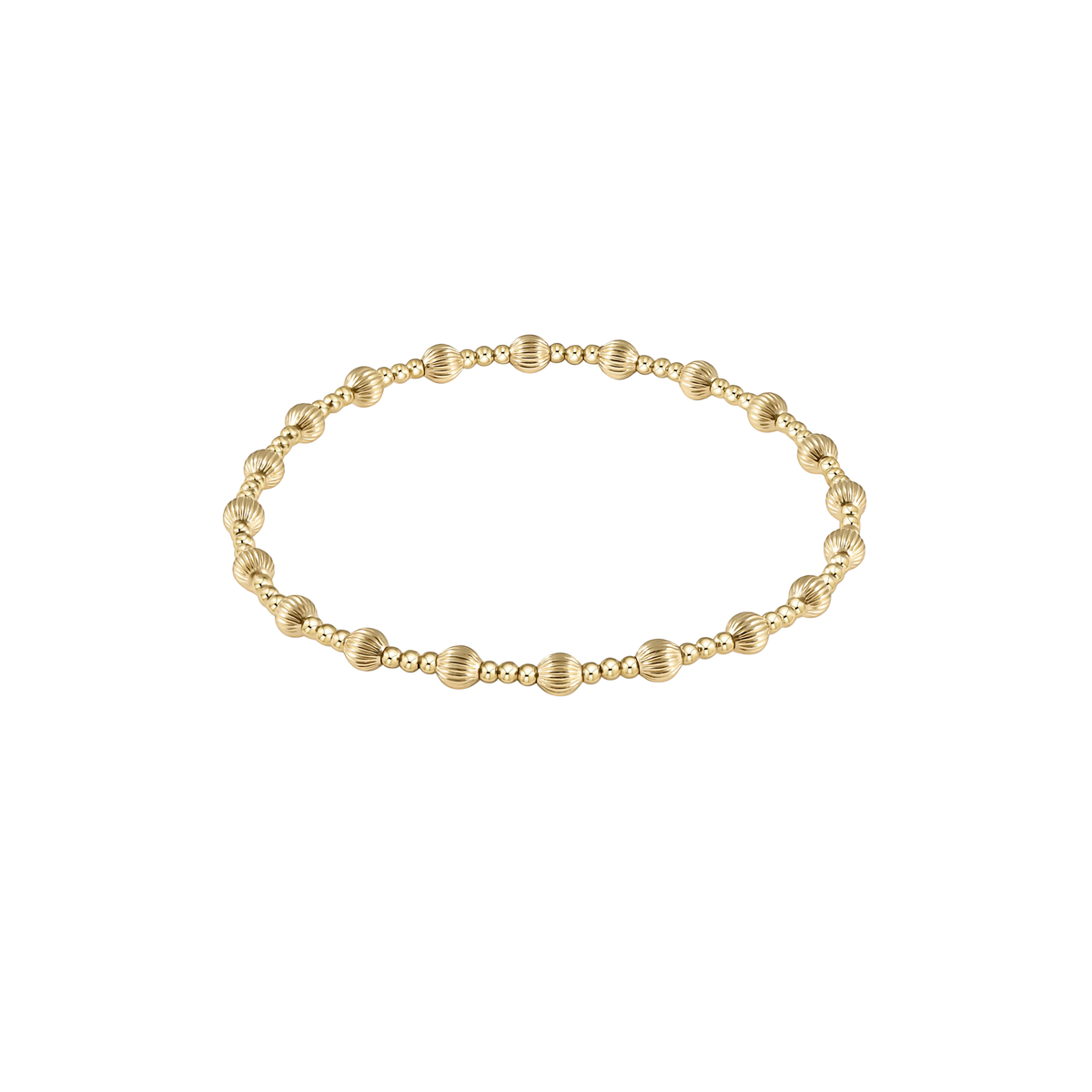Dignity Sincerity Gold 4mm Bracelet