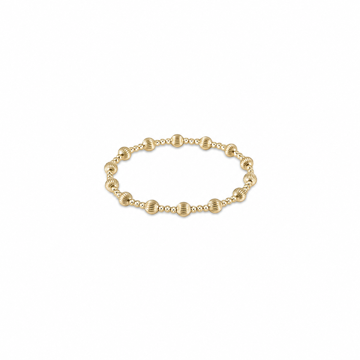 Dignity Sincerity Gold 4mm Bracelet