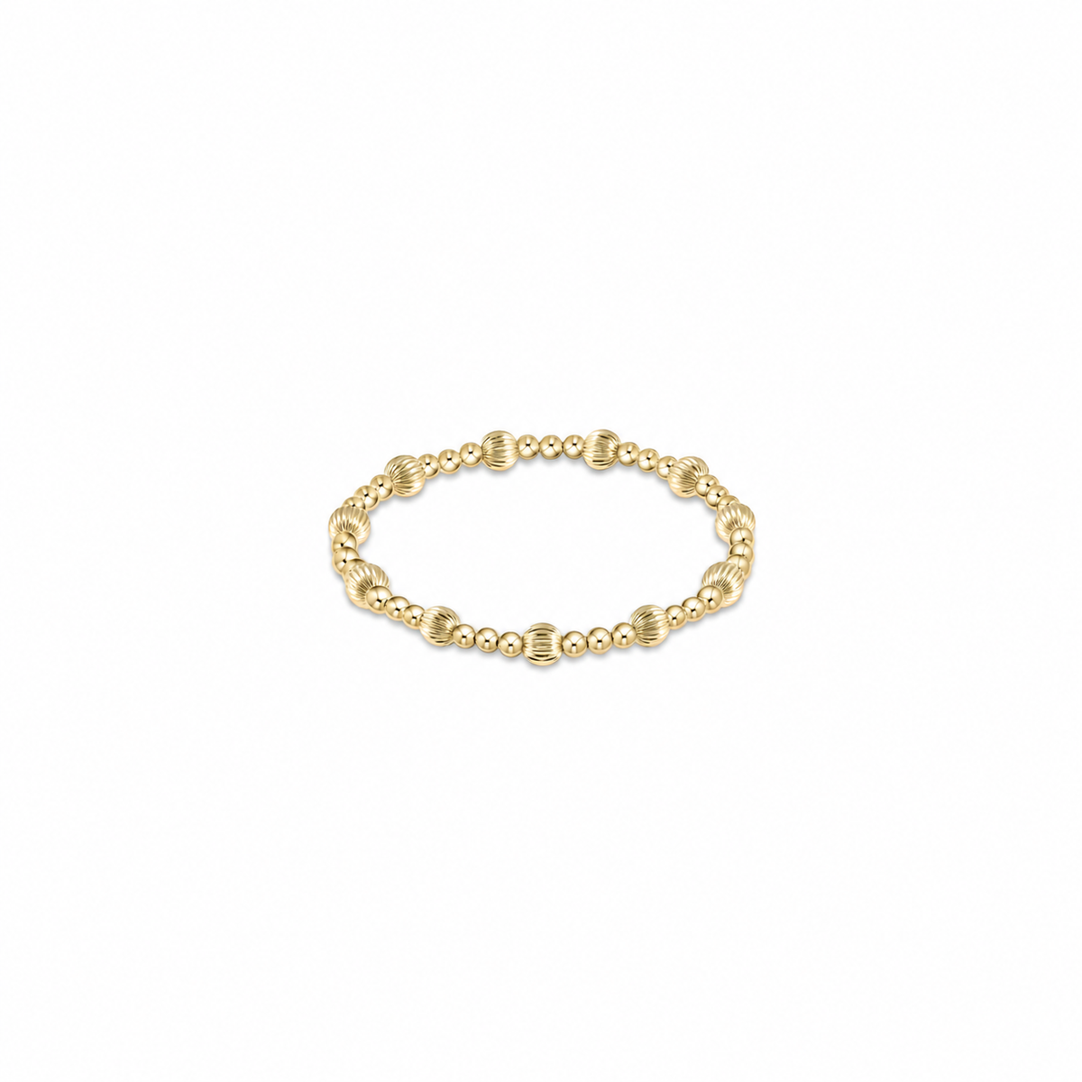 Dignity Sincerity Gold 6mm Bracelet