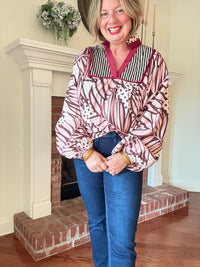 Dahlia Blush Top