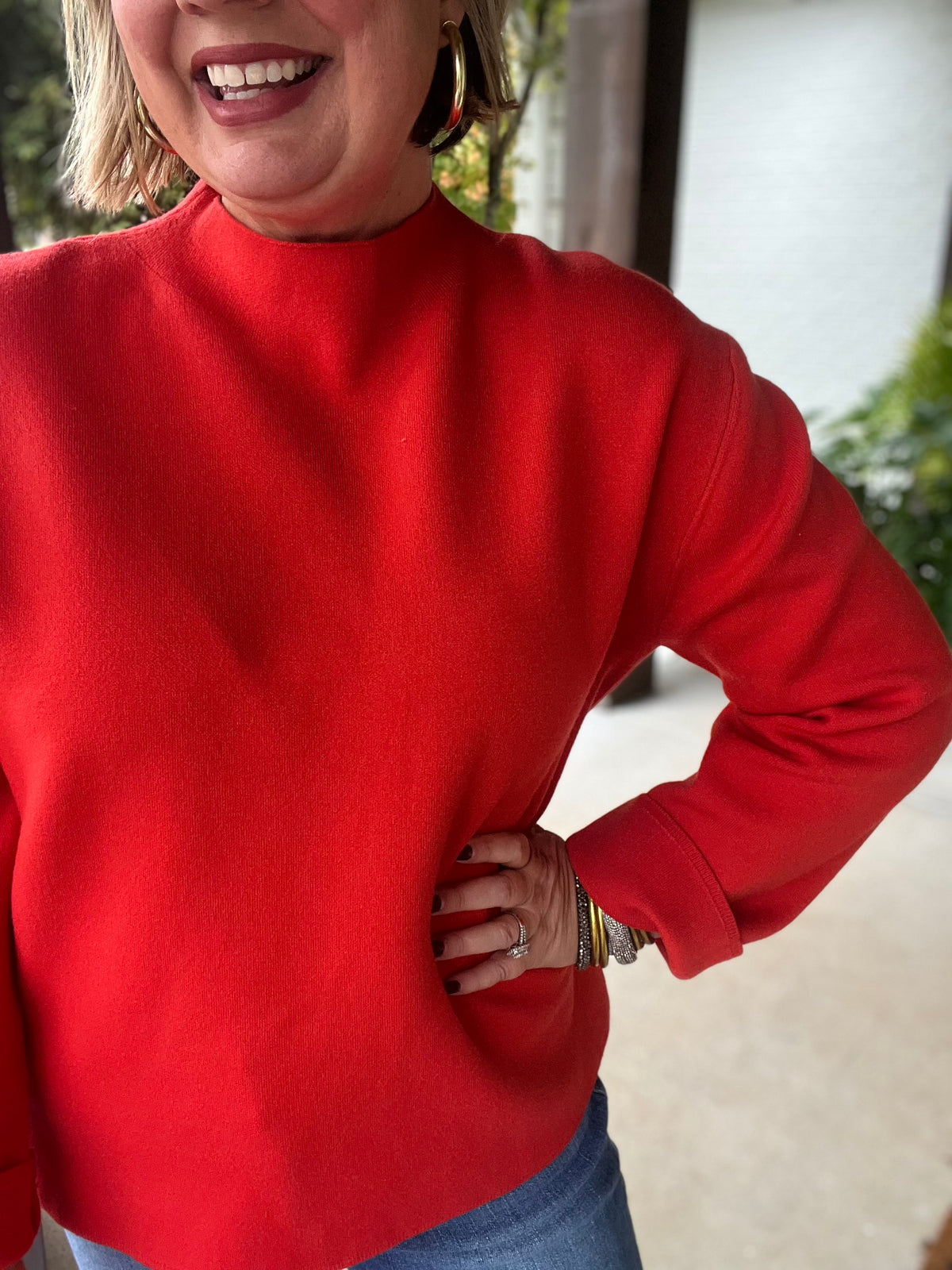 Hattie Sweater - Red