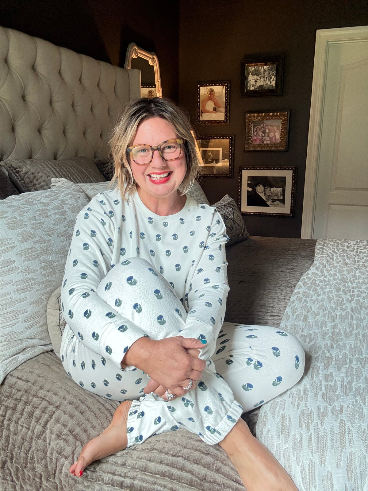 Sophie Floral Pant Set Pajamas