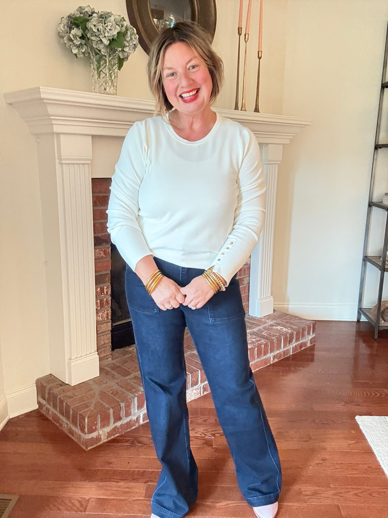 Cheryl Vervet Super High Rise 90s Vintage Flare Jean