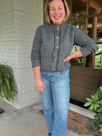The Cozy Ridge Cardigan - Gray