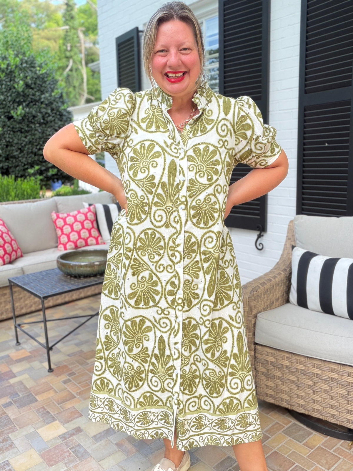 Olive Grove Dress