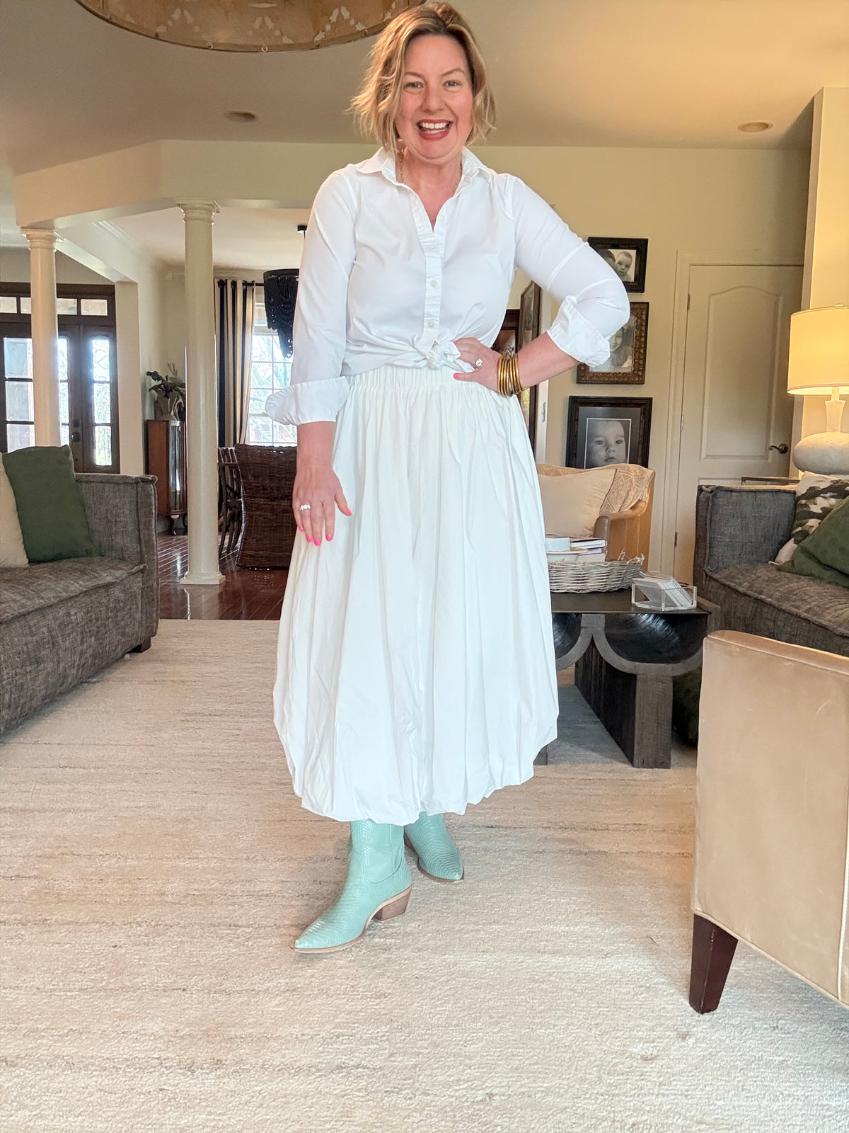 Taylor Skirt - White