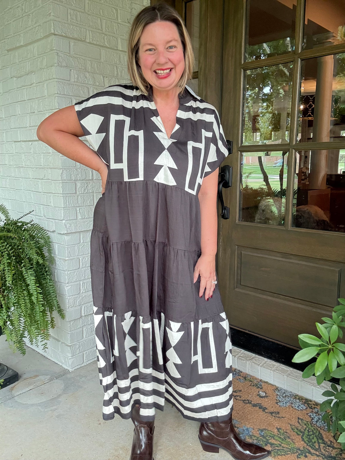 Darcy Dress w/ Cap Sleeve