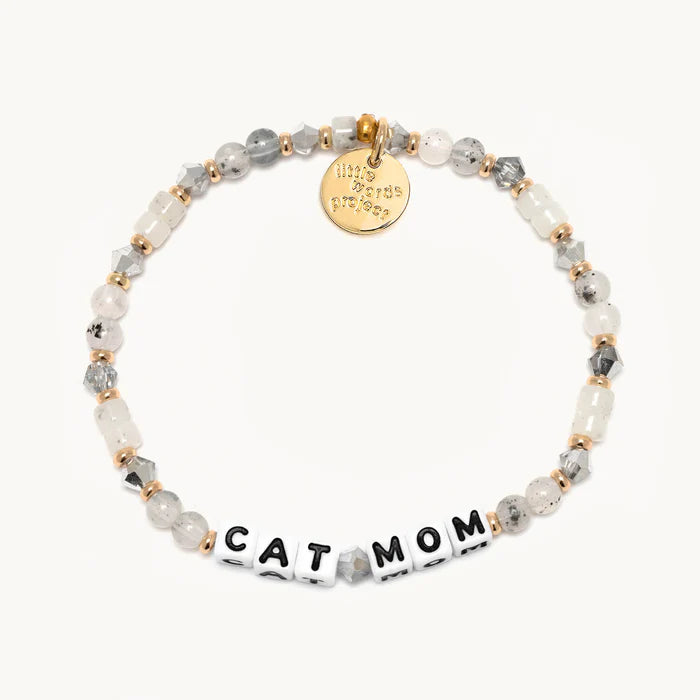 Little Words Project Bracelet - Cat Mom