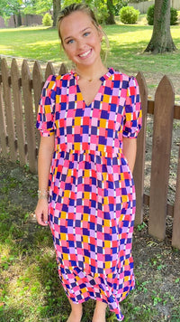 Tessa Dress - Check Me Out