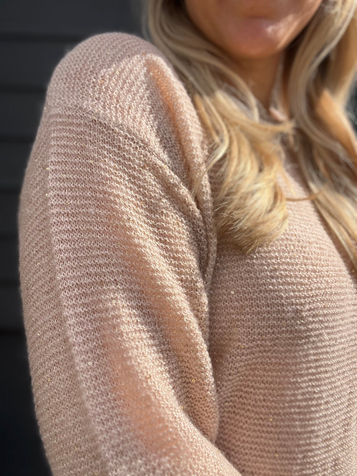 Amelia Sweater - Blush