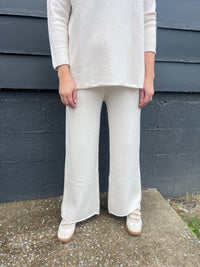 Cleo Sweater Pants - Ivory