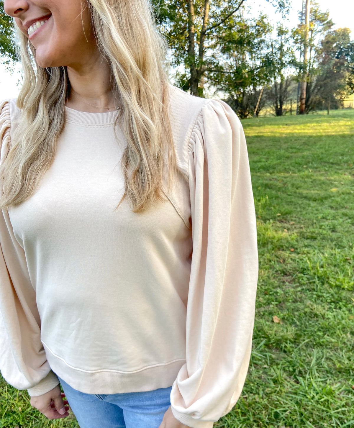 Jane Top - Cream