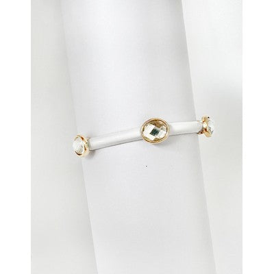 Gabby Bracelet - White