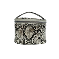 Getaway Jewelry Case - Silver Python