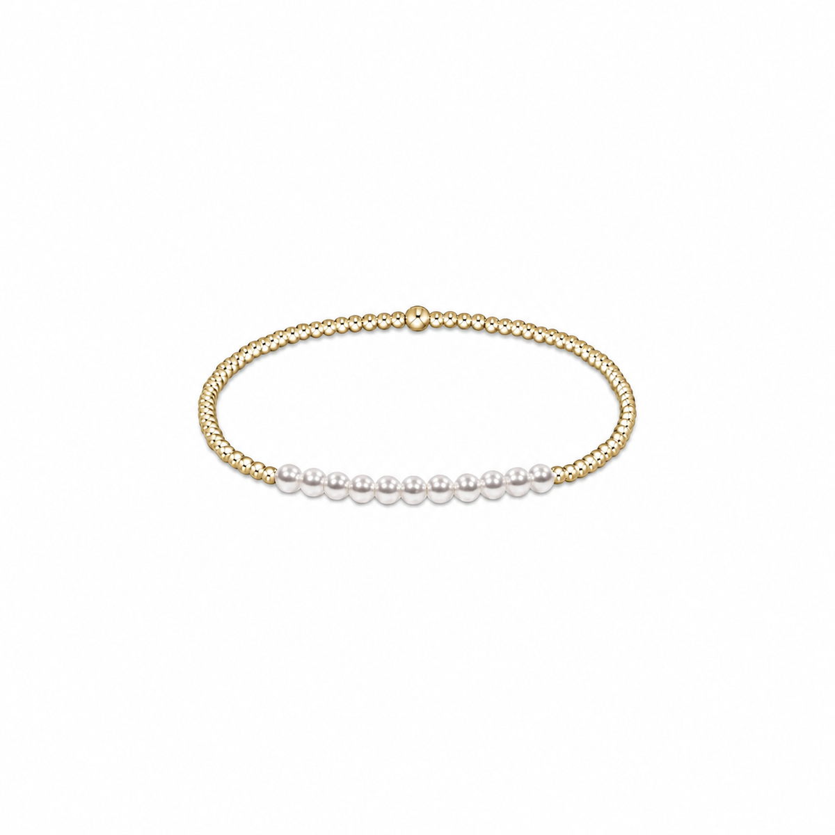 Gold Bliss Pearl 3mm Bracelet