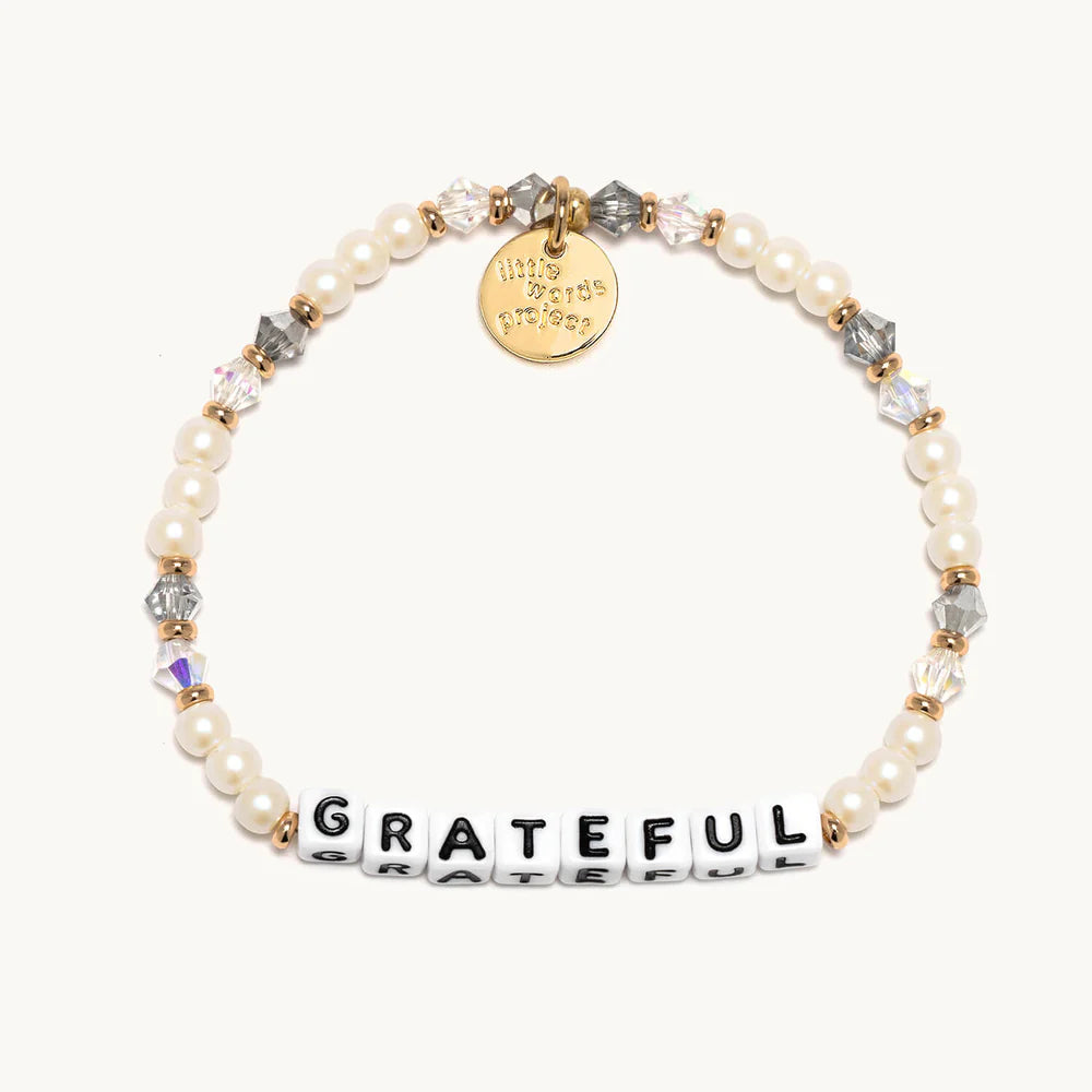 Little Words Project Bracelet - Grateful