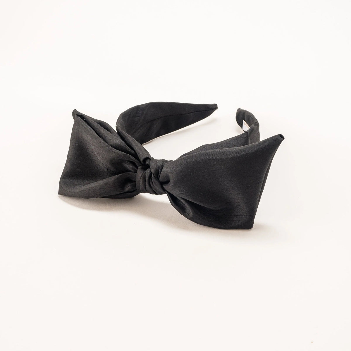 Brynn Bow Headband - Black