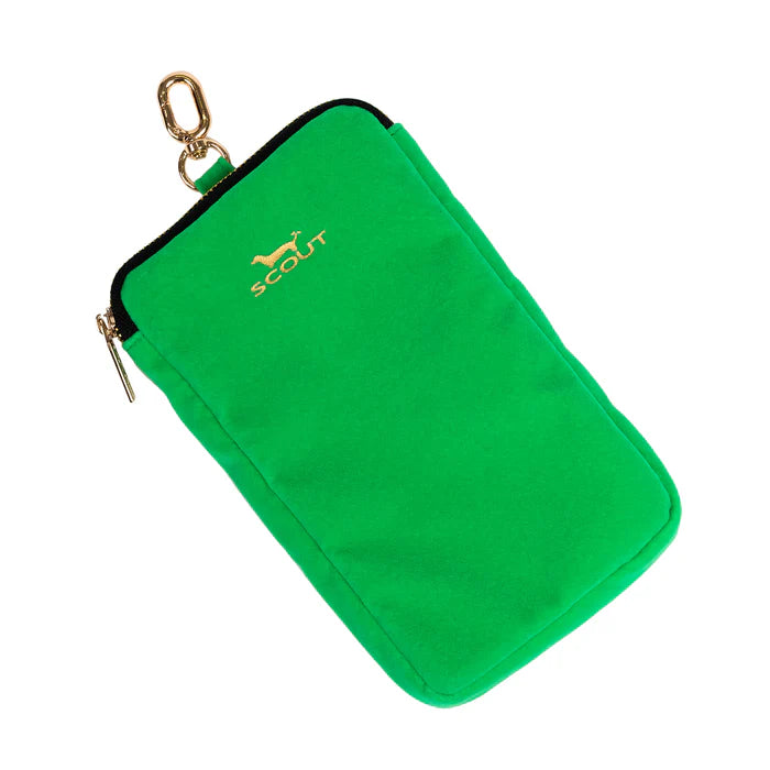 Call Me Maybe Phone Pouch - Green Velvet