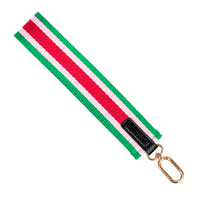 On Hand Wrist Strap - 3 Color Stripe