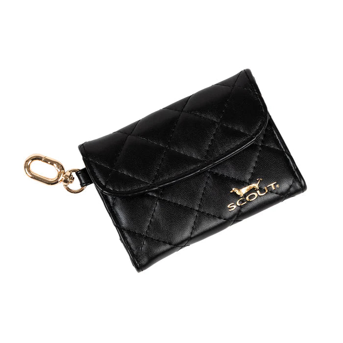 Street Cred Card Holder - Black Quilted