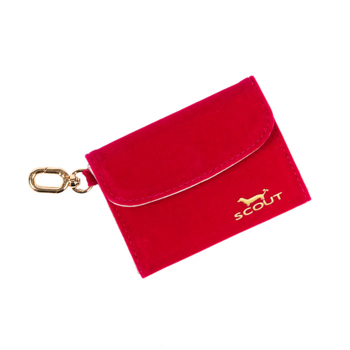 Street Cred Card Holder - Pink Velvet