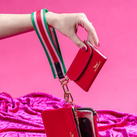 On Hand Wrist Strap - 3 Color Stripe