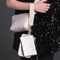 On Hand Wrist Strap - Champagne