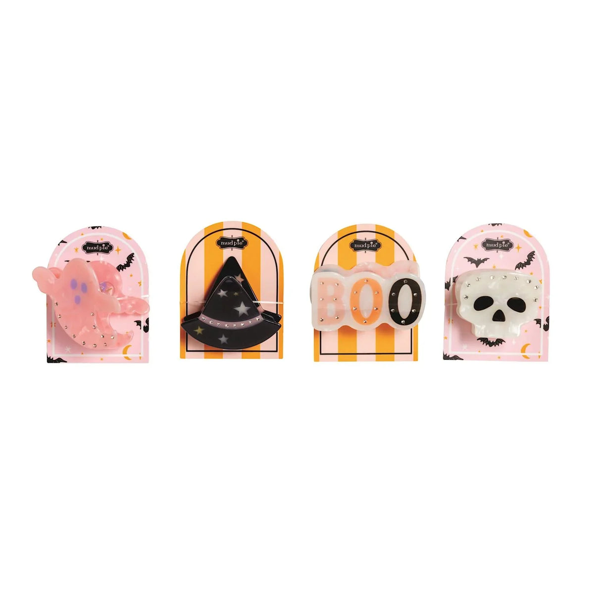 Mud Pie Halloween Claw Clips