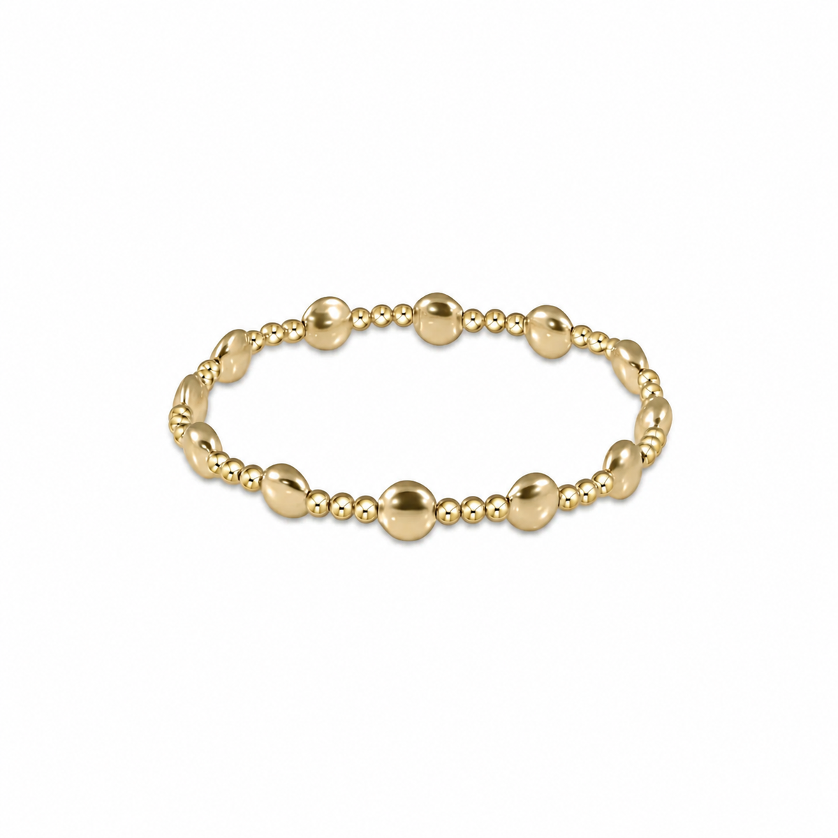 Honesty Sincerity Gold 6mm Bracelet
