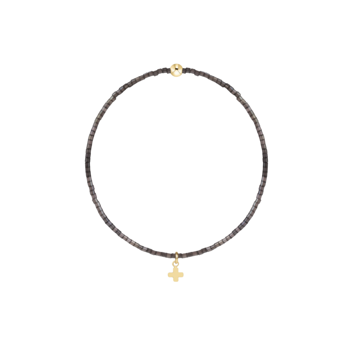Hope Classic Moonlight Bracelet - Signature Cross Small Gold Charm