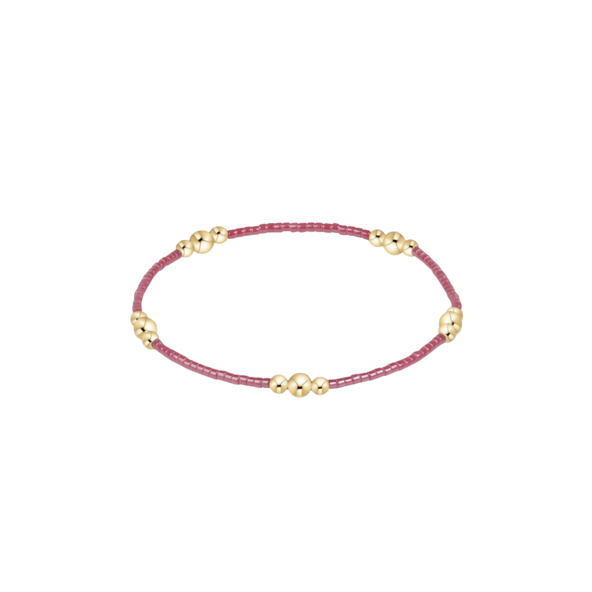 Hope Purpose Gold Bracelet - Pink Champagne