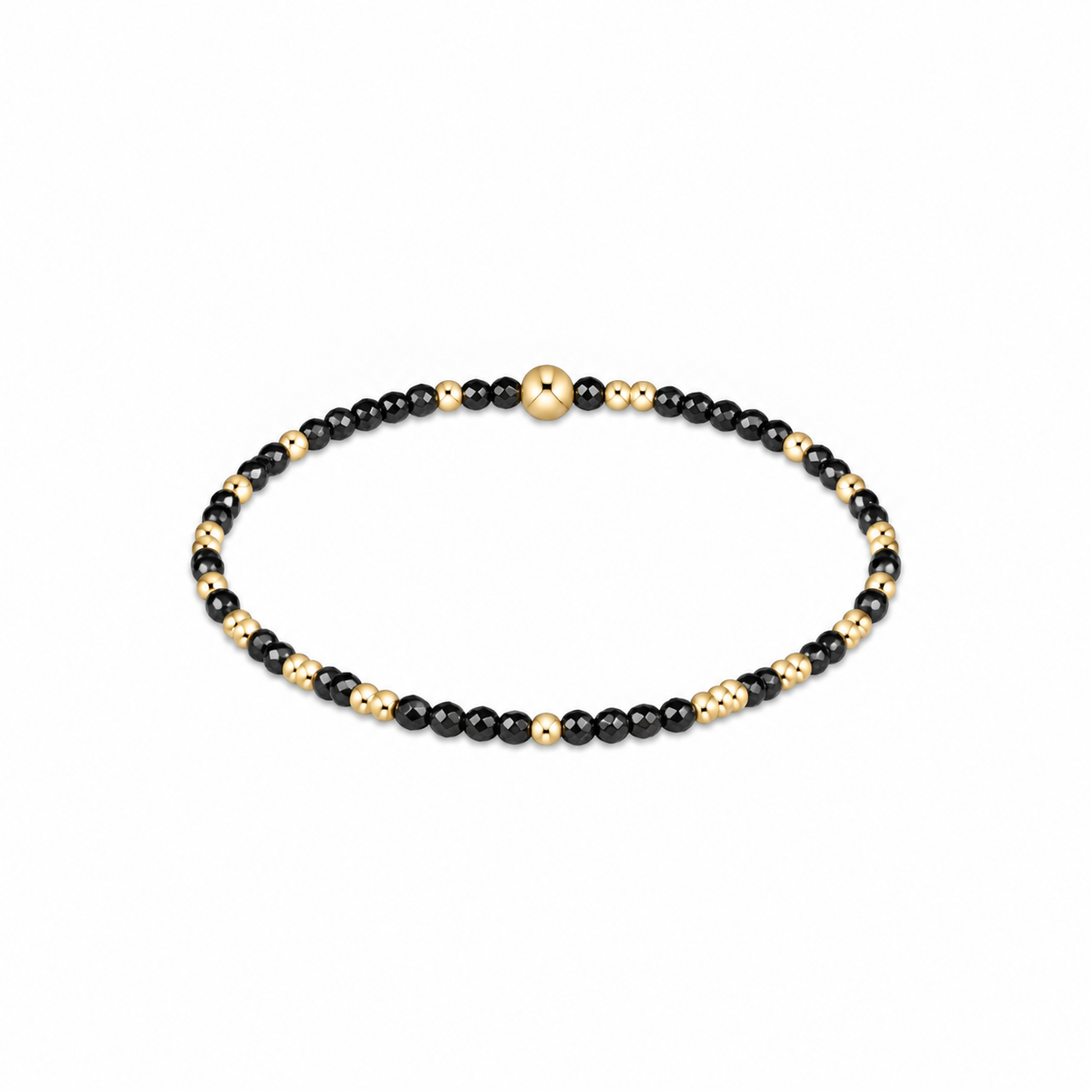 Extends Hope Unwritten Faceted Hematite 2mm Bracelet