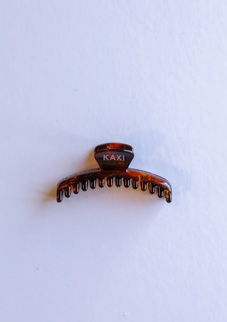 Shiny Mini Hold Everything Claw - Dark Tortoise