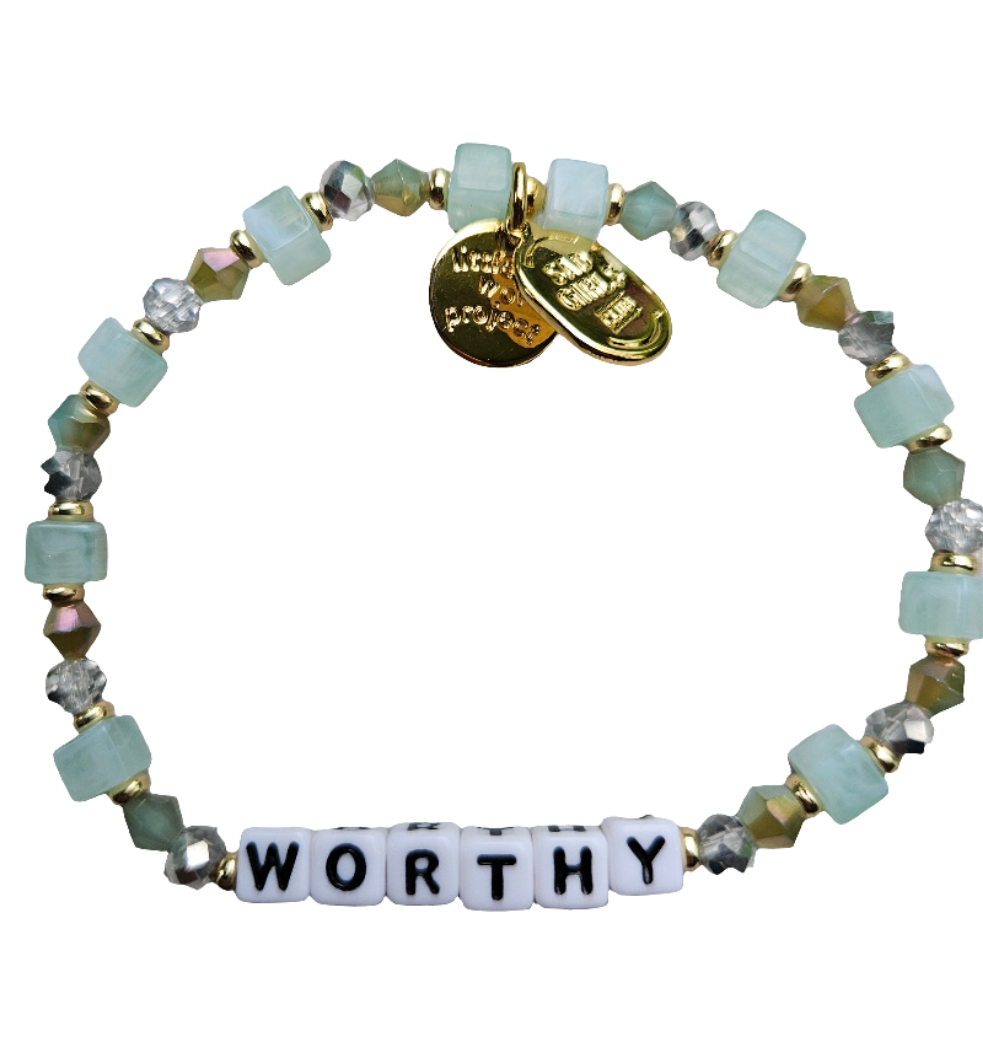 Little Words Project Bracelet - Worthy
