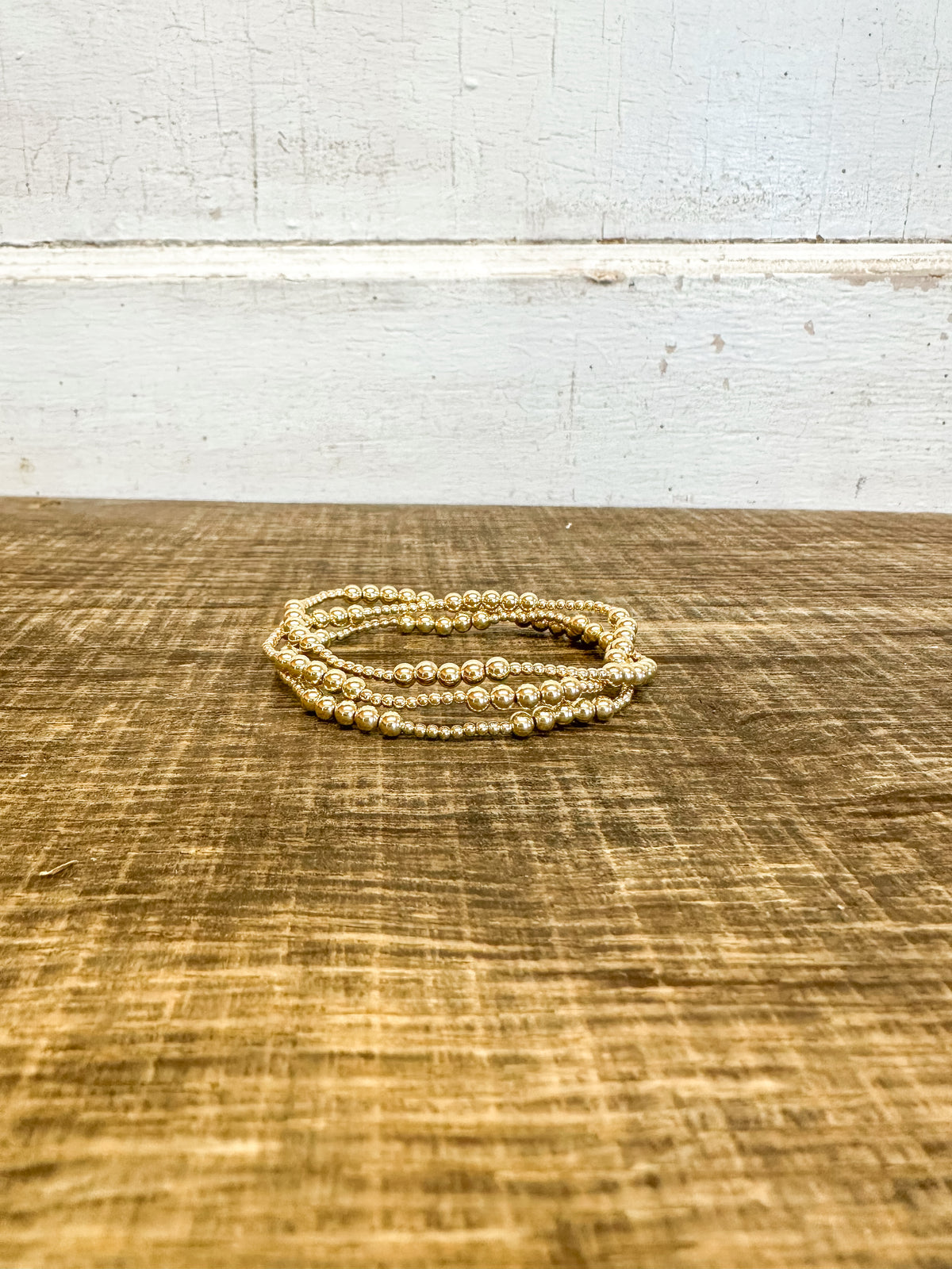 Classic Blissful Pattern 2mm Bead Bracelet-4mm
