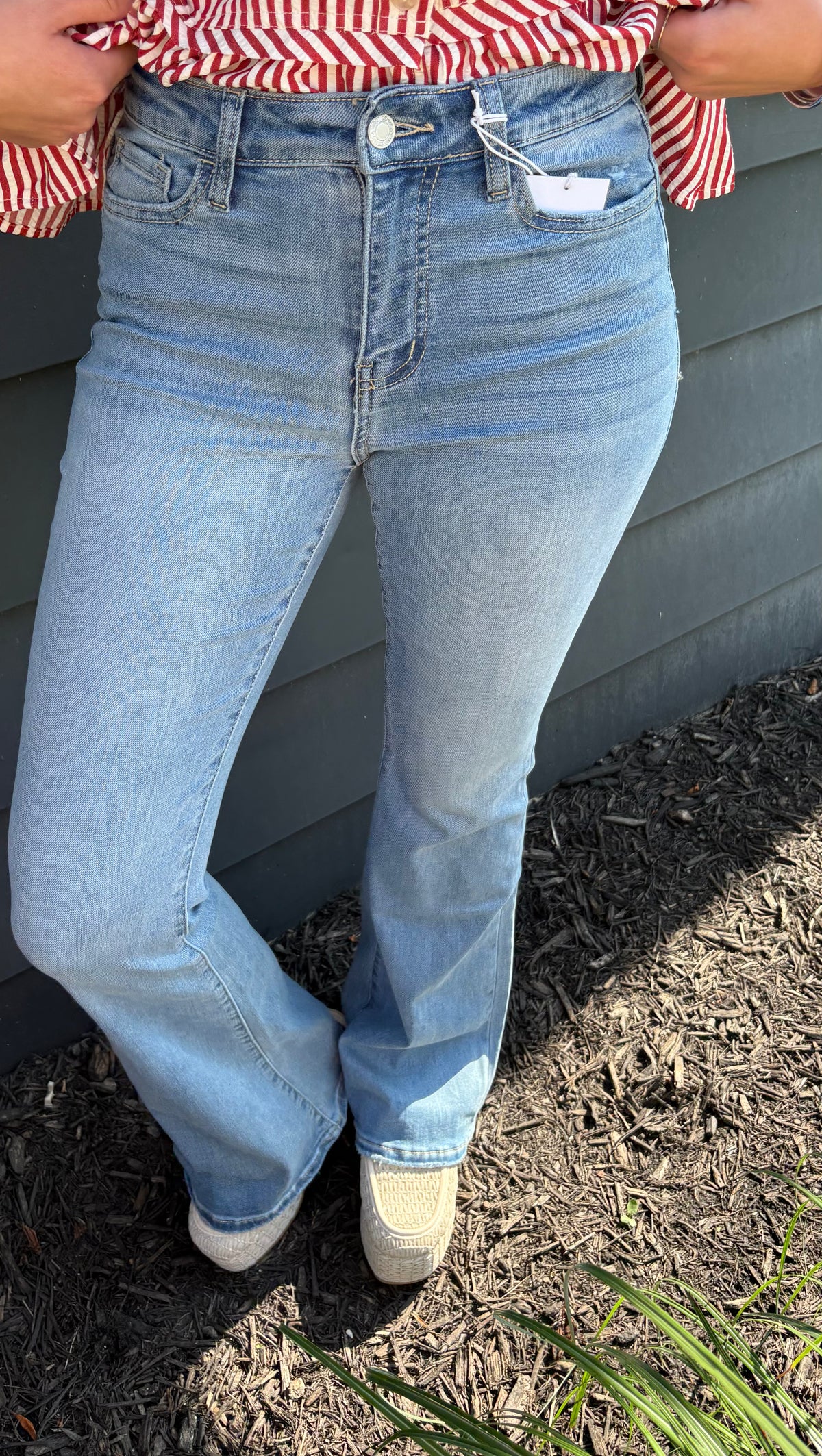 Bella High Rise Flare Jeans