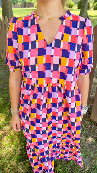 Tessa Dress - Check Me Out