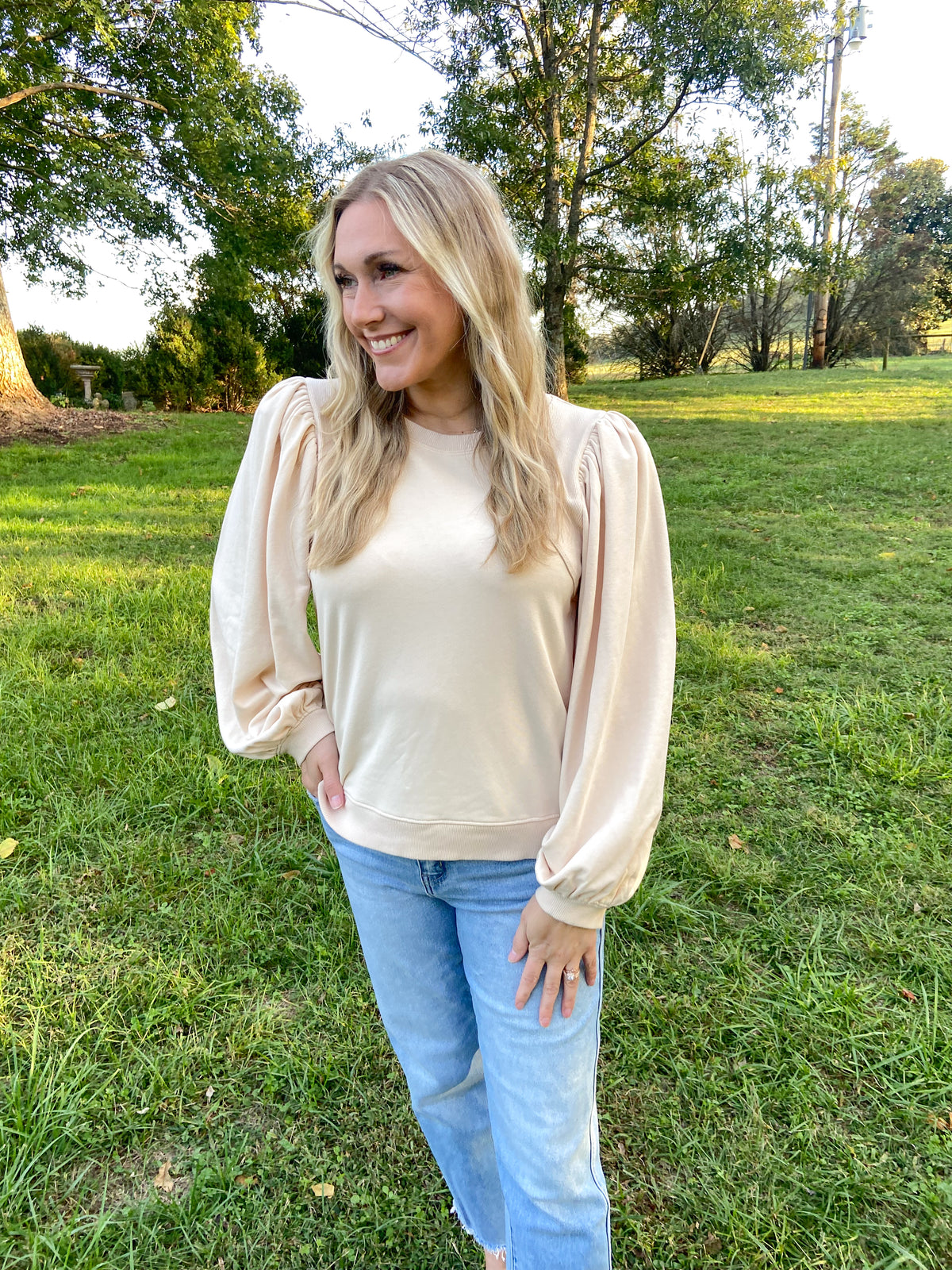 Jane Top - Cream