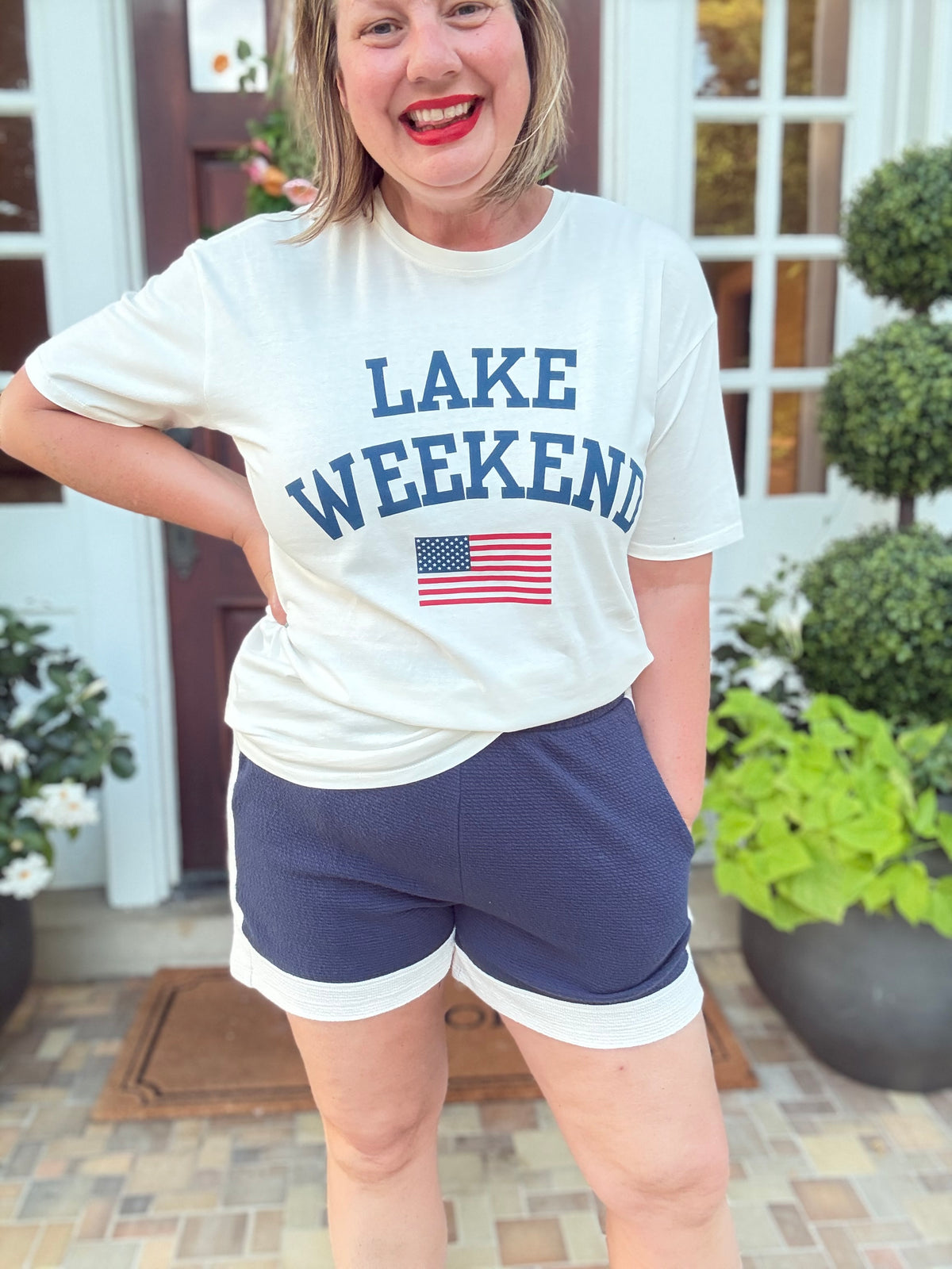 Lake Weekend Graphic Tee